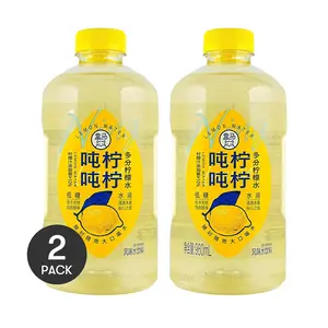 FRESHIPPO 2 Pack Lemonade 32.5 fl oz Each - Low Sugar Low Calorie, Refreshing Chinese Lemon Water, Summer Drink