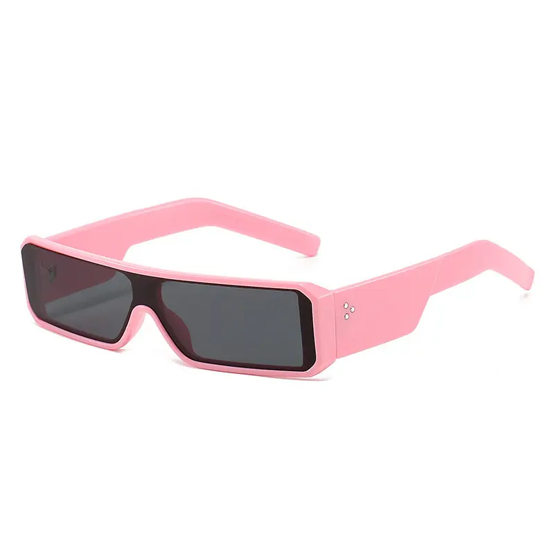 pink frame gray lens