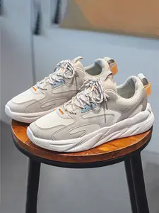 Men's Outdoor Sports Shoes 2026 New Model, All-Season Thick Sole Anti-Slip Breathable, Multi-Function Training Mesh Design, Comfortable Casual Running Sneaker, Breathable Running Sneakers, Athletic Running Shoes