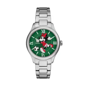 Fossil Women's Disney x Fossil Limited-Edition Minnie Mouse Soccer Watch