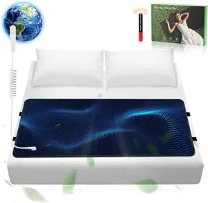 Grounding Mat with Cord, Anti-Static Conductive Mat for Home & Desk Use, Non-Slip Soft Pad (Queen 60"x27")