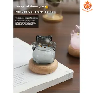 The only cat that tells the weather!️ Bringing good vibes and clear skies to my desk.Which color is your favorite: Pink, Gray, or White? best friend birthday gift