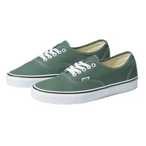 VANS Color Theory Authentic Duck Green VN0A5JMPYQW Round Toe Laces All Seasons Casual Boy Sneakers
