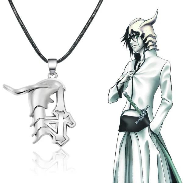 Anime Bleach Ulquiorra Cifer Necklace - Bleach Inspired Pendant - Unique Design for Various Occasions