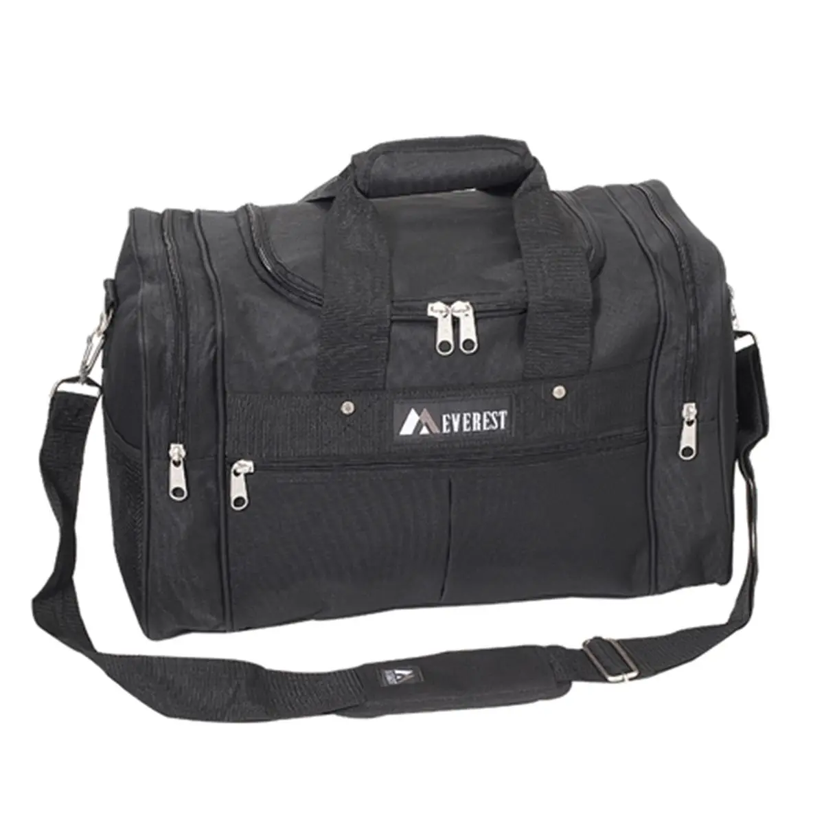 212 MAIN Everest 17.5 in. Travel Duffle Bag - 600 Denier Polyester Fabric, Clamshell Top, Zippered Closure, Portable Design with Multiple Pockets