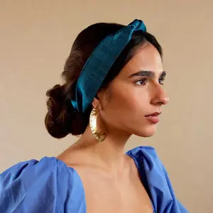 Zwazo Satin-lined Tie Headband