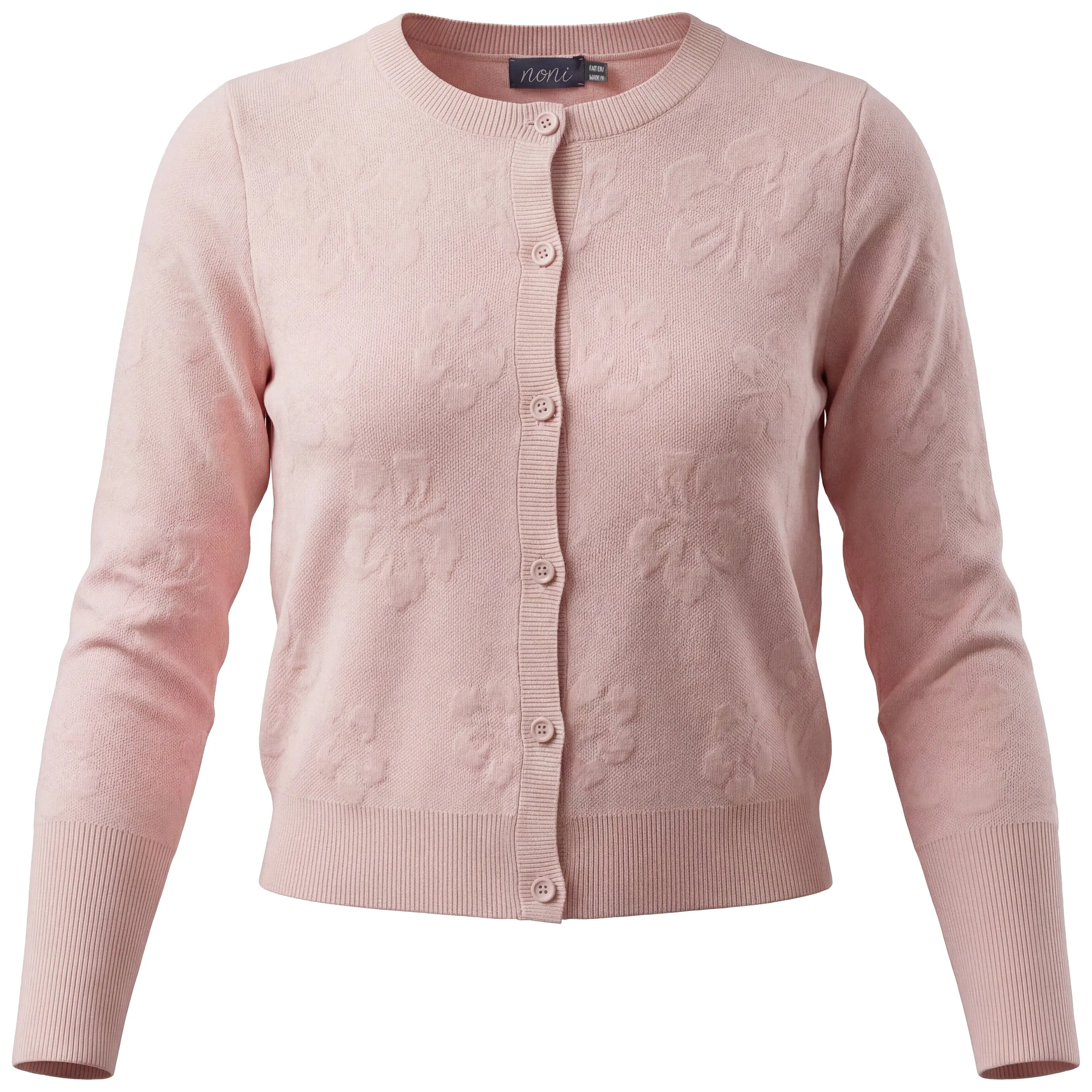 Ladies Cardigan- Soft Pink