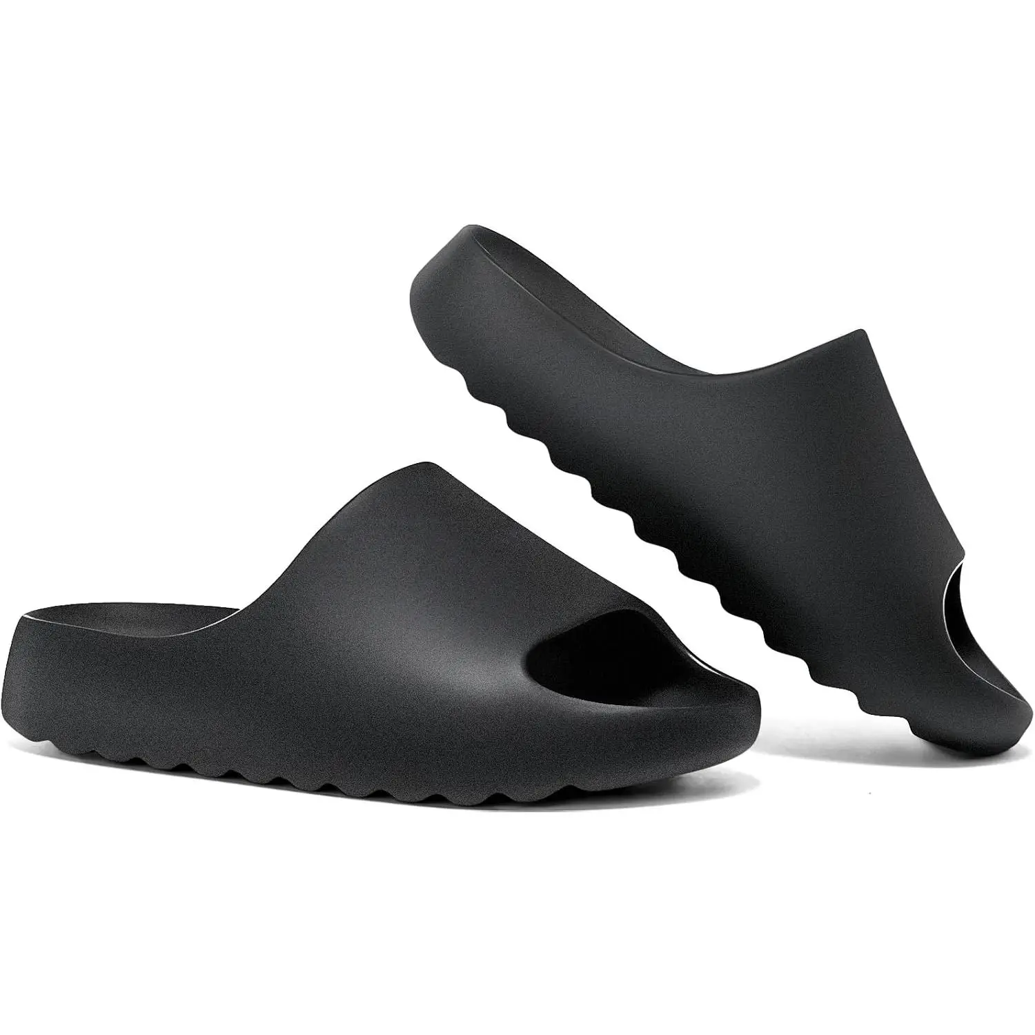 Kids Cloud Slides Boys Girls Pillow Slippers – Slip-On Slide Sandals, Summer Beach Pool Shoes, Indoor and Outdoor