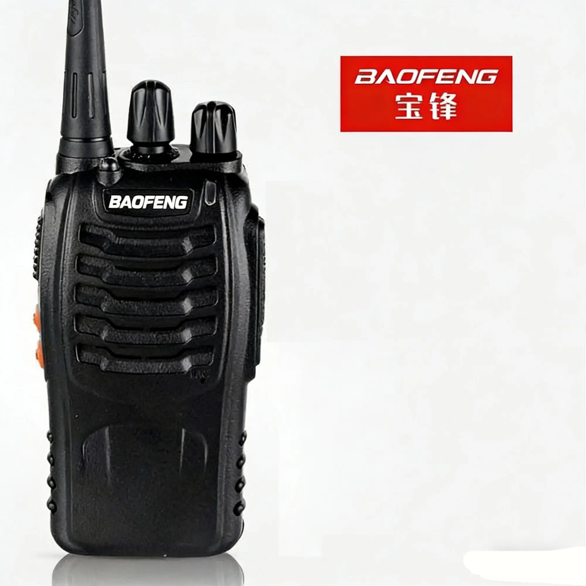 1pacs hot BAOFENG BF-888S Two Way Radio 400-470MHz 5W UHF 16 Channel With headphones USB Rechargeab Handheld Walkie Talkie