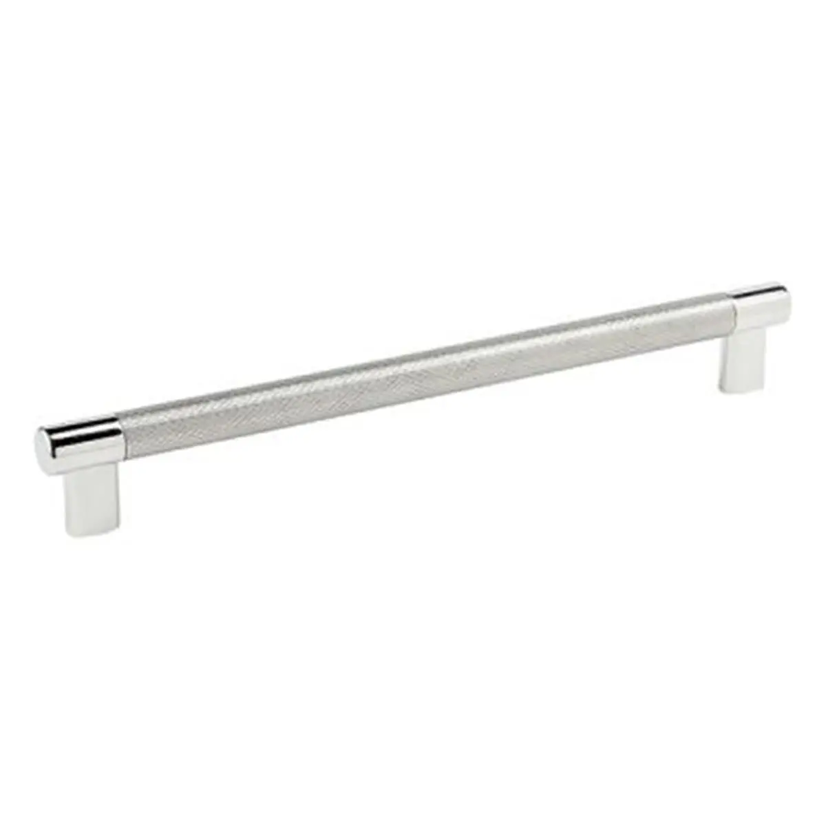 212 MAIN Esquire Pull Handle, 256 mm Amerock Pull, Polished Nickel & Stainless Steel Door Hardware
