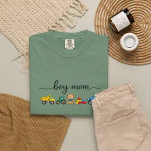 Comfort Colors Boy mom T-shirt