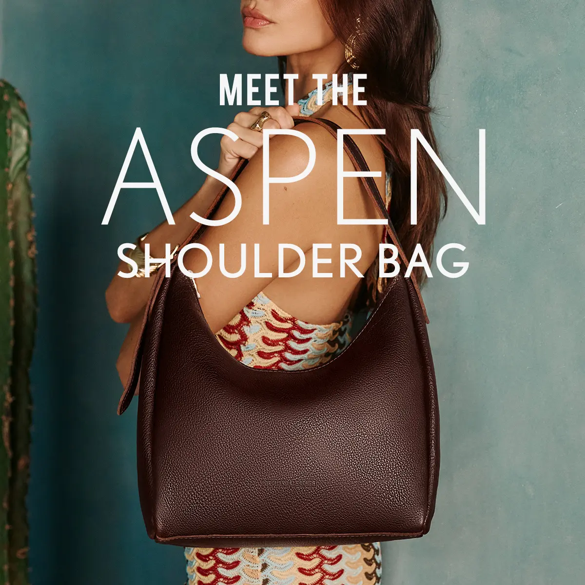 Portland Leather Aspen Shoulder Bag - Structured Everyday Carry - Leather Shoulder Bag, Adjustable Strap, Zipper Closure