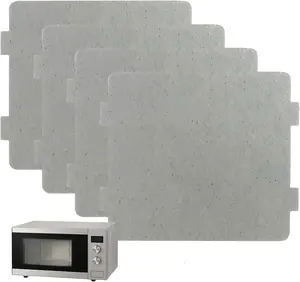 4 PCS Waveguide Cover, Microwave Wave Guide Cover Replacement, Universal Mica Sheets for Microwaves Oven & Toasters, Easily Cut to Fit