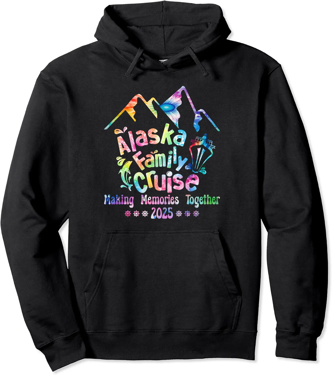 Alaska Cruise 2025 Matching Family and Friends Adventure Pullover Hoodie - Nicolelebro Shop 67B0D62D36S6
