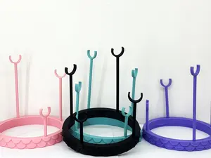 3D Printed Dragon Display Stand ONLY, Black PLA Holder, Fits 24 Inches Dragons Model, Multi color Display Stand- NO DRAGON INCLUDED