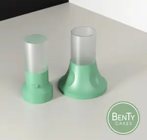 The Puck Press - Green Original Cake Puck Size