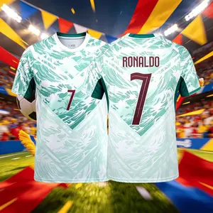 2026 Portugal National Home Away 7# Cristiano Ronaldo Short And Long Sleeve Soccer Jersey Fans Version Breathable