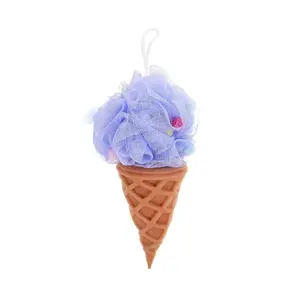 Beau Babe Beauty Purple Ice Cream Loofah Bath Shower Personal Cleaning Mother’s Day Gift Mom