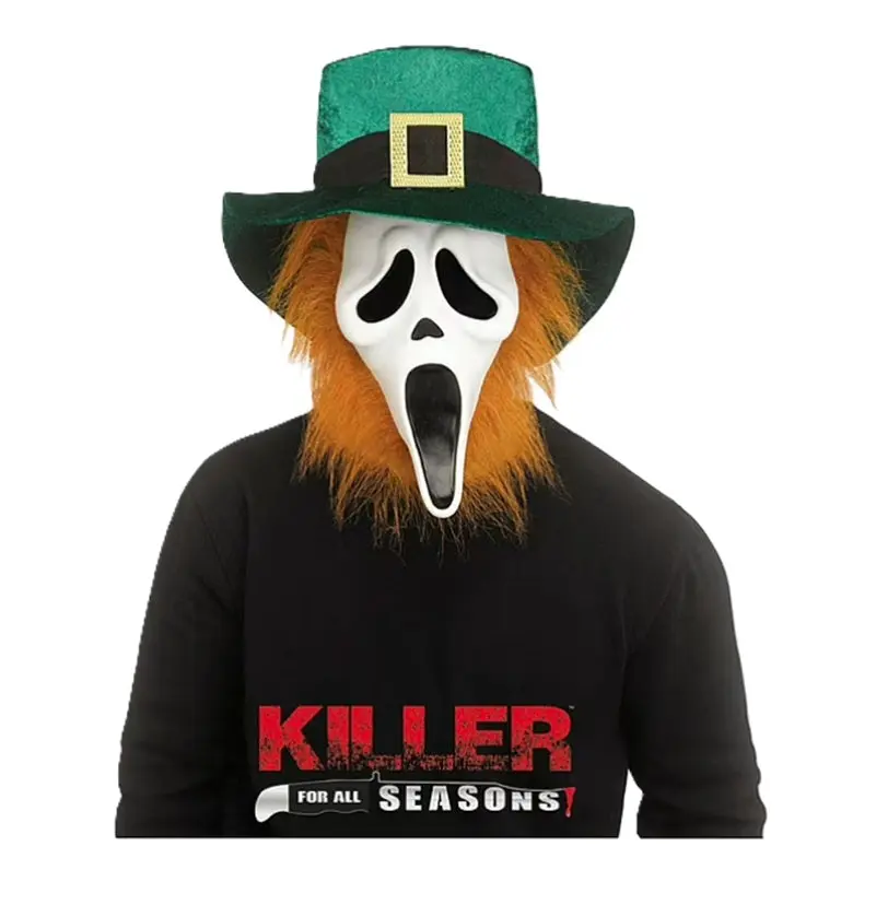 Leprechaun Ghostface® Mask - Scream - Licensed Costume Accessory - One Size