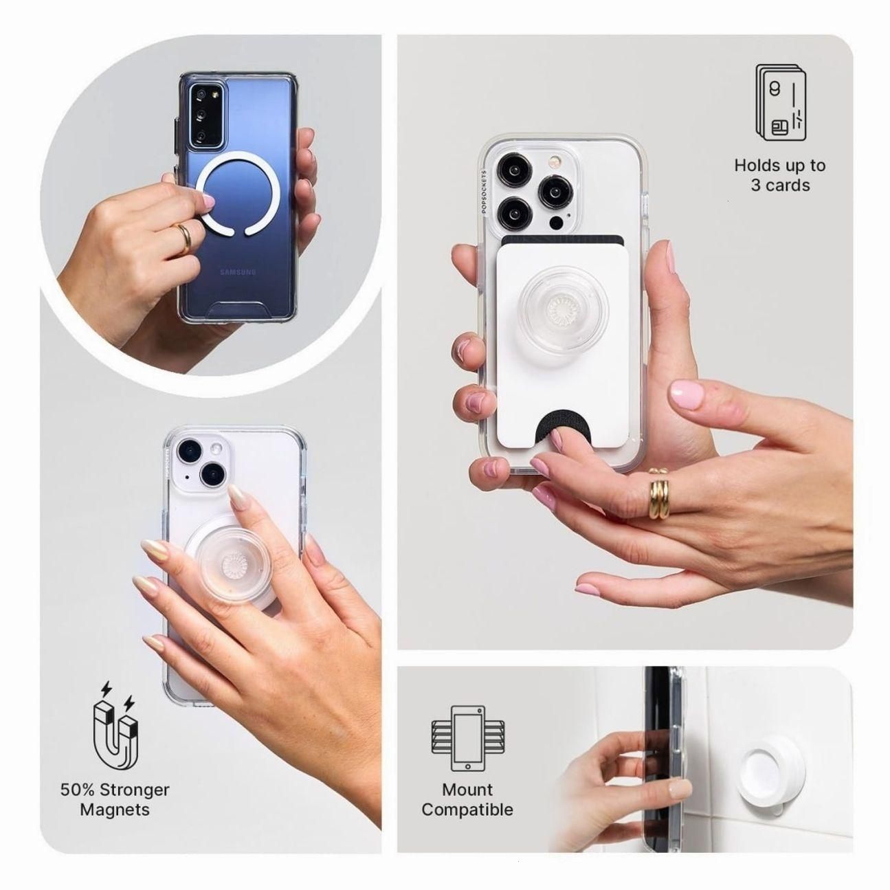 Magnetic Kindle Grip Book Lover MagSafe Phone Grip Pop Socket Accessories E Reader Holder Stand Cute Aesthetic Kindle Accessory Gift