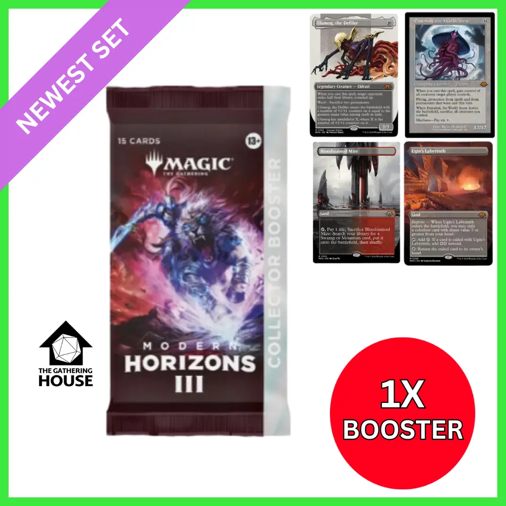 1X Modern Horizons 3 - Collector Booster Pack