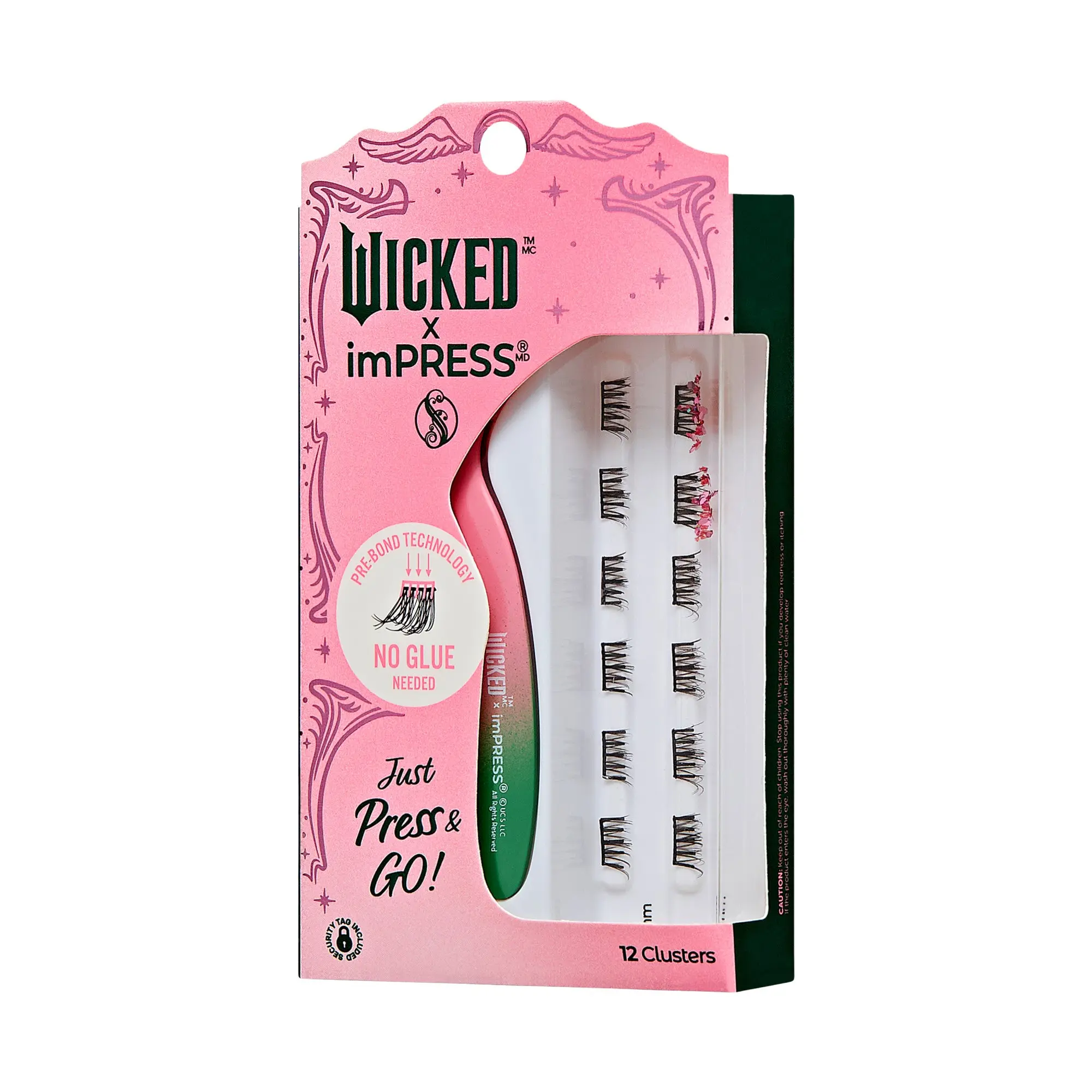 WICKED X imPRESS Falsies Self Adhesive Lash Clusters | Welcome To Oz