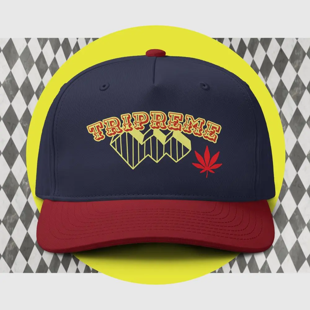 TRIPREME two-tone cap