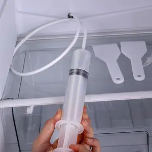 Refrigerator Drain Hole Clog Remover, 5/6 Counts/set Refrigerator Drain Hole Dredge Cleaning Tool, Fridge Hole Cleaning Brush, Water Outlet Cleaning Tool, Drain Opener, Household Cleaning Supplies