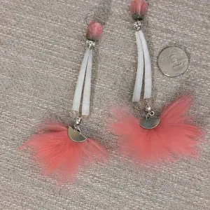Indigenous Pink & Tulip Dentalium Shell Earrings