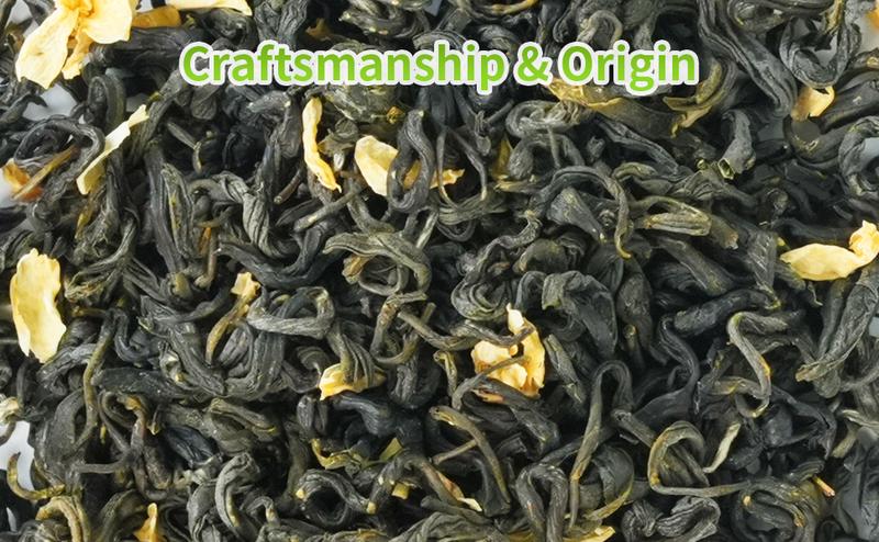 Oriental Jasmine Green Tea Loose Leaf Premium Floral Tea