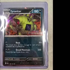 Tyranitar 135/193 Cosmo Holo Stamped Promo Raw Card
