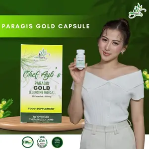 Chef Ayb's Paragis Gold Capsules - Natural Vitality & Wellness Supplement with Paragis Grass Extract for Immune Support & Detoxification Fitness Supplement Edible Dietary