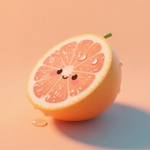 Half a grapefruit