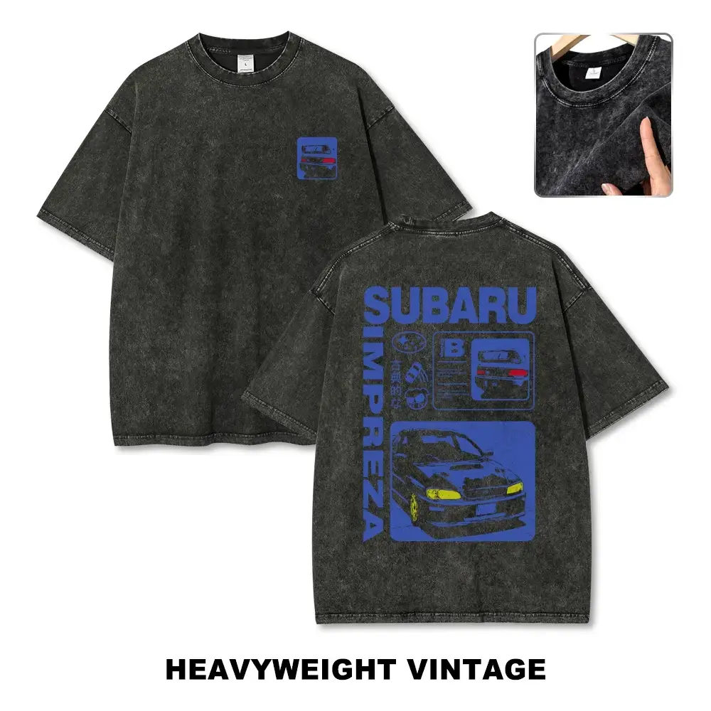 Classical Japan Car JDM Style Vintage Tee | 90s Oversized Graphic Streetwear Shirt | Men's Retro Auto Racing Apparel & Vacation Outfit Casual Black