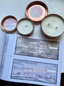 MANIFESTING CHECKBOOK (50) GORGEOUS + POWERFUL BLESSED BLANK CHECKS TO MANIFEST YOUR DREAM LIFE FASTER