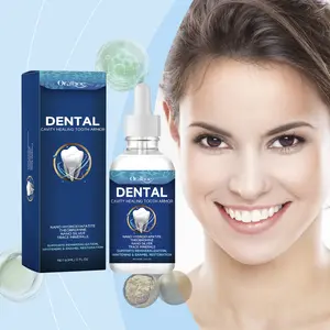 Oralhoe Daily Tooth Armor Liquid Drops with Nano Hydroxyapatite & Theobromine for Fresh Breath Sensitive Teeth Support Mild Formula for Everyday Use