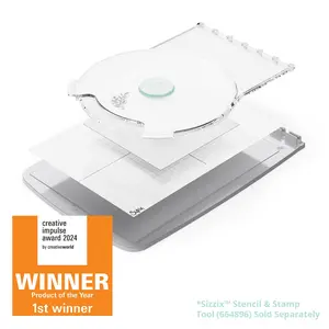Sizzix™ Stencil & Stamp Tool Accessory - Stamp & Spin Tool