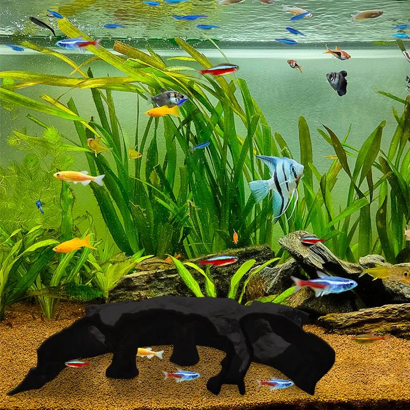 3D Printed Aquarium Hideout Tunnel - Underground Cave Decor for Cherry Shrimp, Chili Rasbora, Hermit Crab and Small Fish