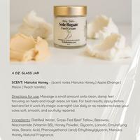Manuka Honey 4 oz Glass Jar