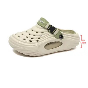 Cloud Cushion Wooden Clogs (Unisex) — ultra-light, breathable slip-on sandals with adjustable straps, non-slip and comfortable footwear (perfect for summer and everyday wear), casual shoes with a thick sole that adds height and enhances summer vibes