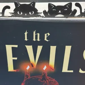 Cat Bookmarks - Set of 4 Adorable Cat Designs for Book Lovers - Perfect for Marking Pages & Adding Whimsy to Your Reading Experience
