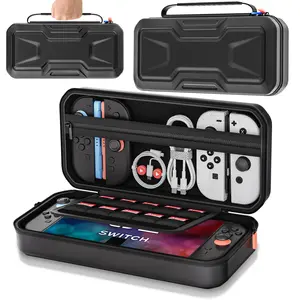 Switch 2 Carrying Case 2025, Protective Hard Shell Travel Case for Switch 2, Portable Lightweight Large Capacity Storage, Perfect for Spring Travel Outdoor Gaming