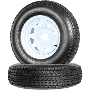 ST205/75D14 trailer tires, consisting of 4 sets of 6 layers with a load range of C – 14 inches, are energy-saving tires suitable for multi-purpose, freight, boat, horse, camper, landscape, farm, and towing trailers