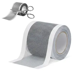 trong Adhesive Screen Repair Tape, Window Screen Repair Kit, Fiberglass Mesh Screen Repair Kit for Window and Door, Self-Adhesive Patch for RV, Tent, Pool, Patio, Porch Netting