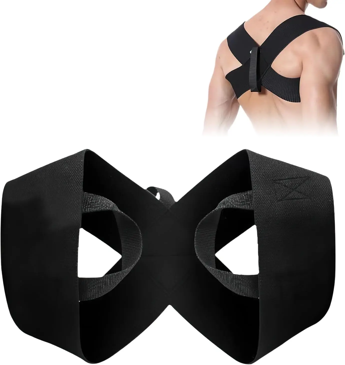 Heavy Shoulder Straps,Bench Press & Shoulder Training Assist Straps, Chest-Opening & Back-Straightening Support,Open Shoulder Assist Straps Shoulder
