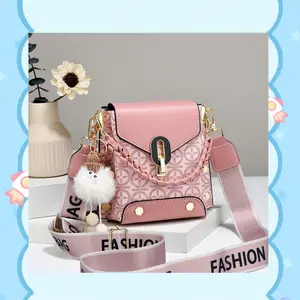 Small Crossbody Shoulder Bags Roomy Pockets Mini Cellphone Bag Cell Phone Wallet Purses with Wide Strap Shoulder for Women Teen  With keychain