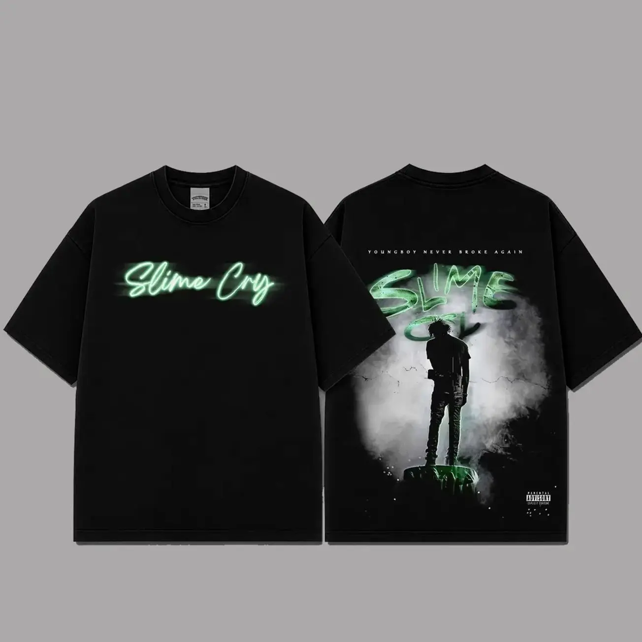 Ver 4 YoungBoy Never Broke Again Slime Cry 2026 Cotton T-Shirt, Vintage Music Merch T-Shirt, Music Rap Style, New Album Gift For Fans