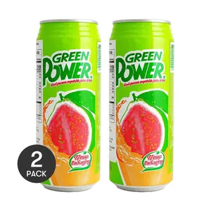 Greenly Taiwan Red Guava Juice 480ml  Each Pack of 2 - Delicious Fruit and Vegetable Drink