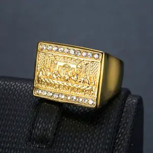 Elegant 14K Gold Plated Wedding Ring for Men – Timeless Wedding & Engagement Jewelry