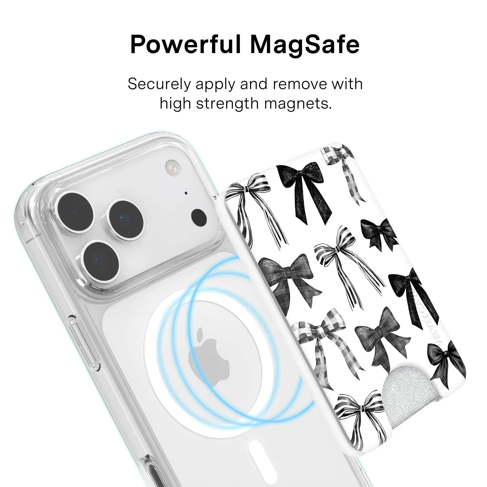 Gothic Bows MagSafe Wallet